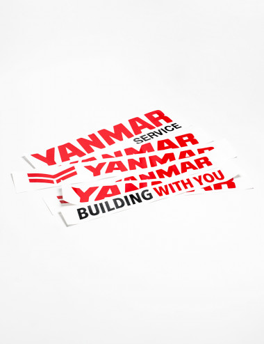 Set de stickers Yanmar pour...