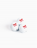 Trio of golf balls